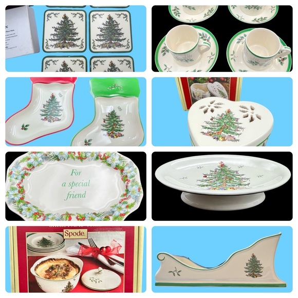 Fitz and Floyd Regal Holiday Sentiment Tray. - Picture 14 of 14